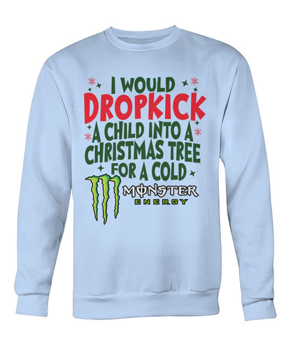 Crew Neck Sweatshirt Light Blue