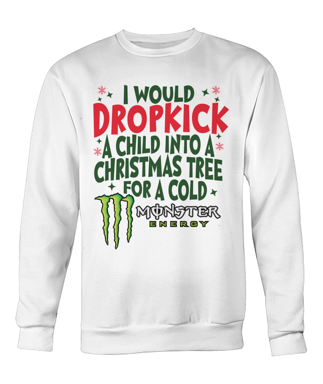 Crew Neck Sweatshirt White